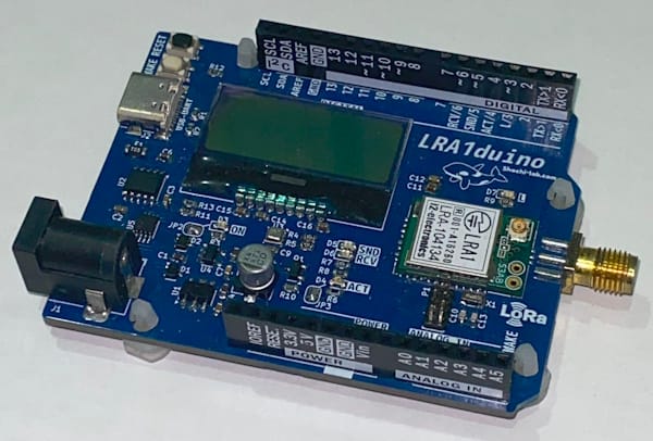 LRAduino rev1のボード