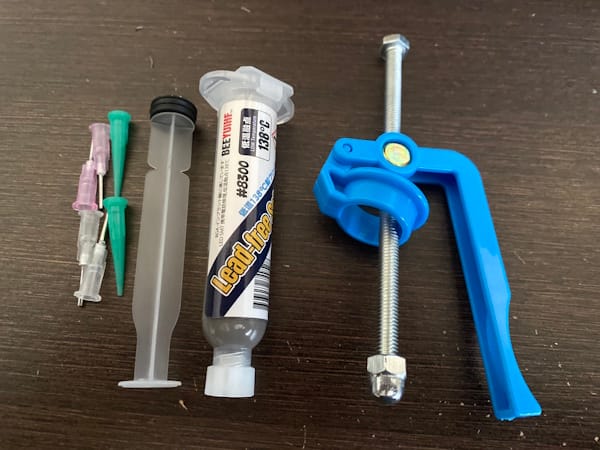 低温ハンダとディストリビューター