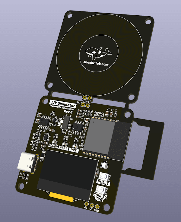 JJY-SIM R3 のPCB画像