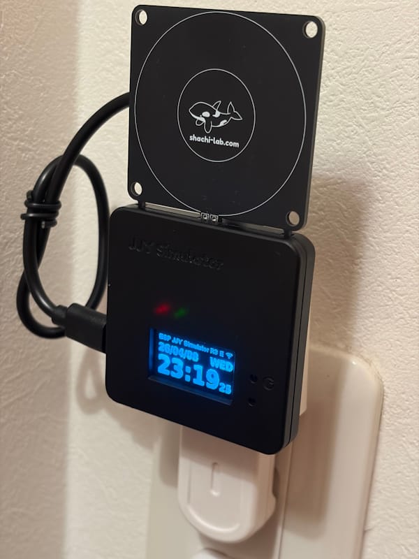 自宅で運用中のJJY-SIM R3